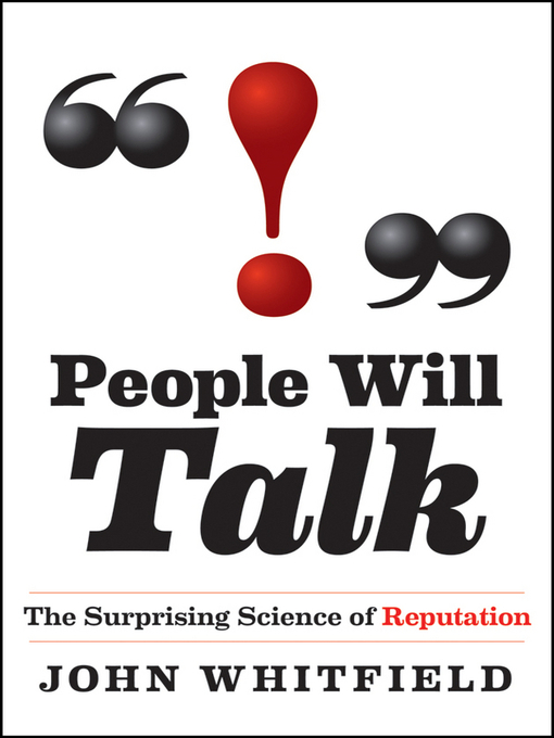 Title details for People Will Talk by John Whitfield - Available